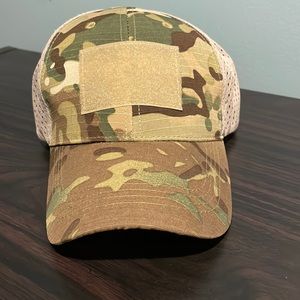 Eagle Crest Multicam Camouflage Adjustable Velcro Closure Baseball Hat Cap